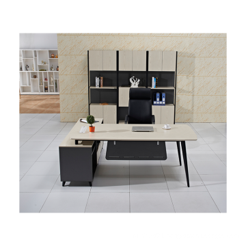 Commercial Office Furniture Modern Modular L Shape Height Adjustable Director Manager Corner Executive Desk